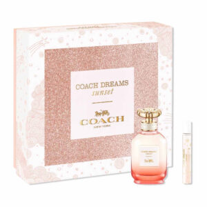 Coach New York Dreams Sunset For Women EDP 90ml + 7.5ml Mini + 100ml Body Lotion Set